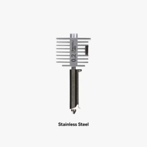 0.2mm Hotend with 0.2 mm Nozzle - A1 Series (Aço Inoxidável) - Bambu Lab