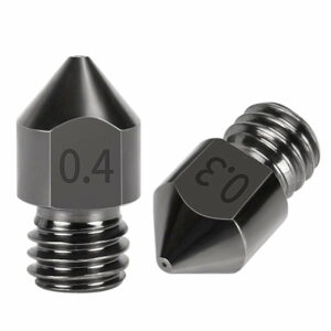 0.2mm Aço Endurecido Hardened Steel Nozzle MK8  - AIMSOAR