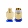 PC4-M6 Conector Pneumático para tubo PTFE Quick Push-In  - AIMSOAR