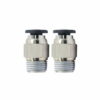 PC4-M10 Conector Pneumático para tubo PTFE Quick Push-In  - AIMSOAR