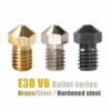 0.4mm B-SERIES PREMIUM Latão Nozzle V6 (compatível com E3D ) - AIMSOAR