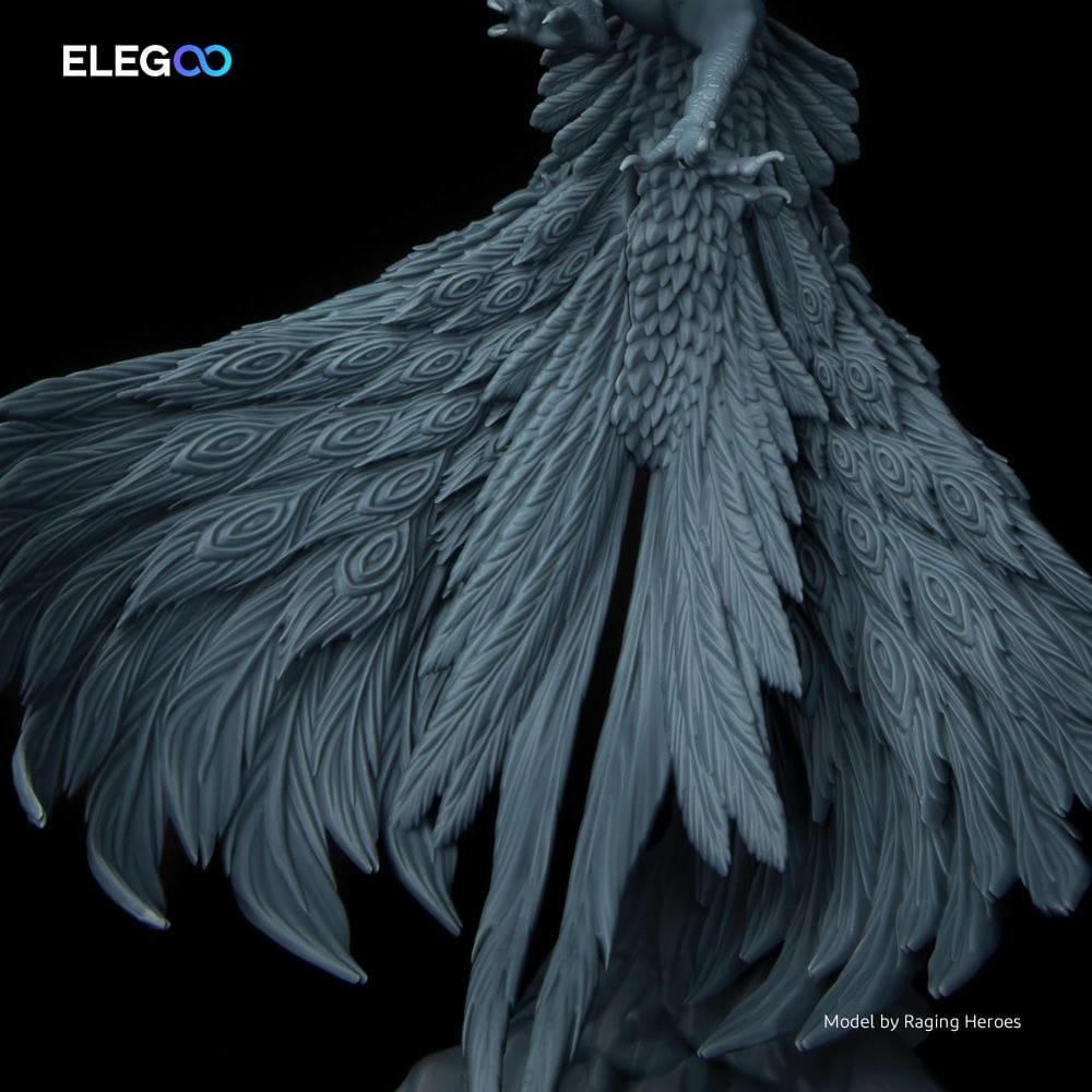 1000g Resina Impressão 3D Fotopolímero 8K Standard Space Grey - Elegoo Mars - Image 3