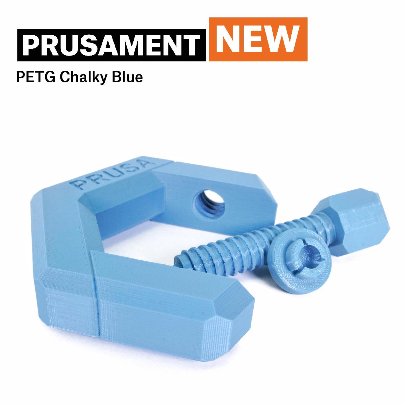 PETG 1kg Prusament Chalky Blue - Prusa Original - Image 2