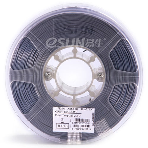 ABS+ 1kg Grey - ESUN - Image 2