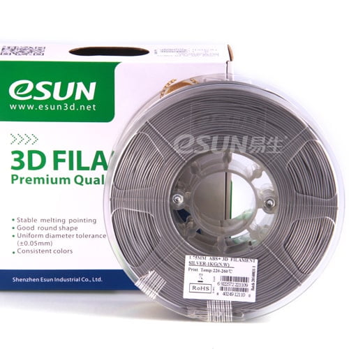 ABS+ 1kg Silver - ESUN - Image 4