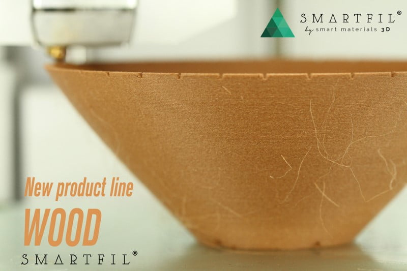 Smartfil WOOD PLA M 750g Bamboo - Smart Materials 3D - Image 6