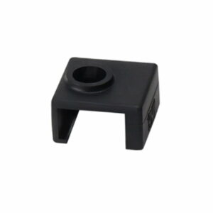 Isolamento de silicone preto para Heat Block Amarelo de Alumínio para CR10 Ender 20X20X10mm  ( Heatblock bloco de aquecimento  ) - AIMSOAR