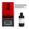 1000g Resina Impressão 3D Standard LCD UV White - Elegoo Mars