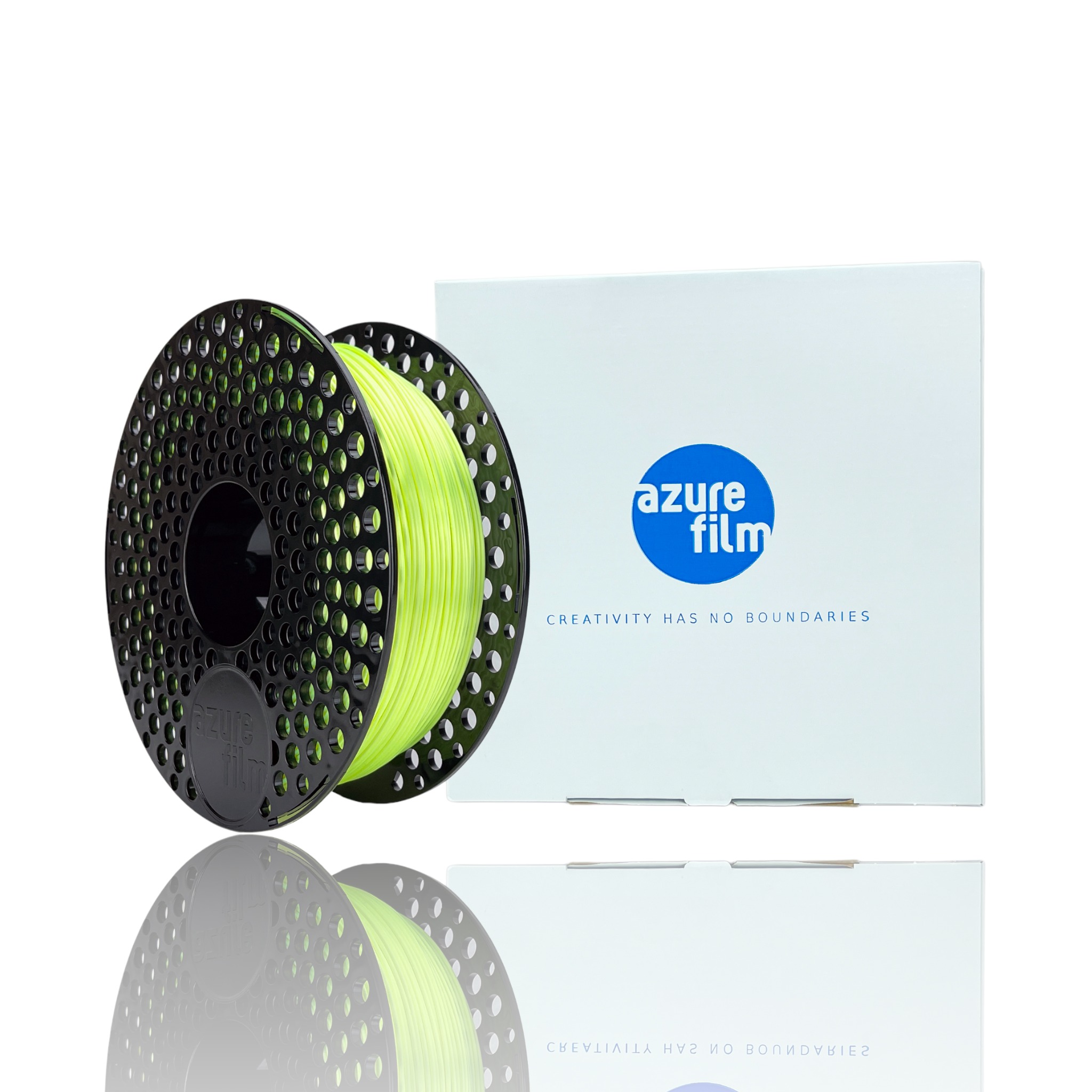 PLA 50g (Amostra) Silk Lime - Azurefilm - Image 3
