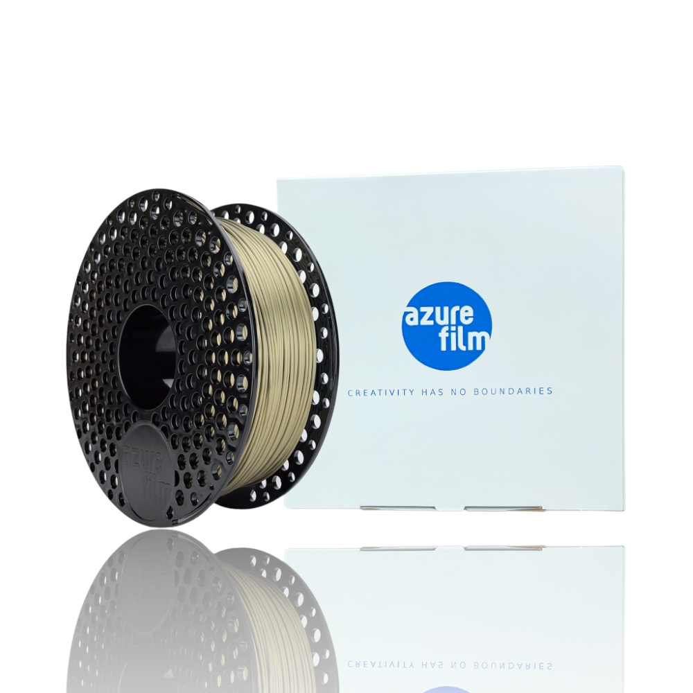 PLA 10m (AMOSTRA) Silk Olive Gold - Azurefilm - Image 3