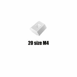 Porca Roscada em T M4 perfil 2020 T-Nut (slide nut) - AIMSOA