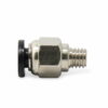 KIT montado Hotend 12V E3D V6 Clone com tubo PTFE ALLMETAL bowden Quick Push-In Ventoinha (compatível com E3D) - AIMSOAR