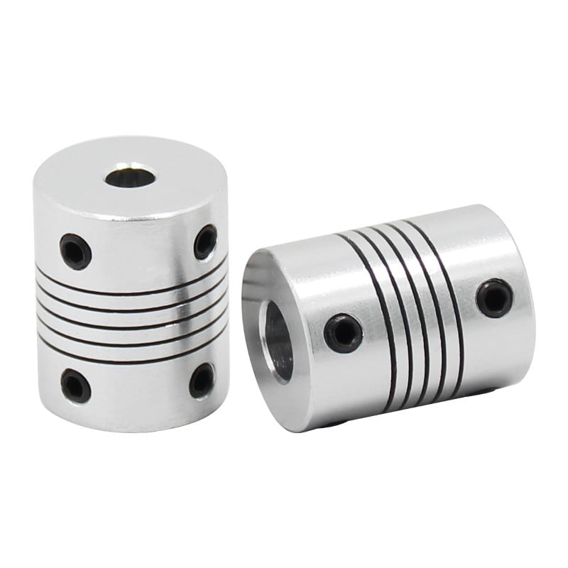 União Elástica Acoplador Flexível  6mm 10mm Alumínio ( Flexible coupling 6mmX10mmx25mm ) - AIMSOAR - Image 5