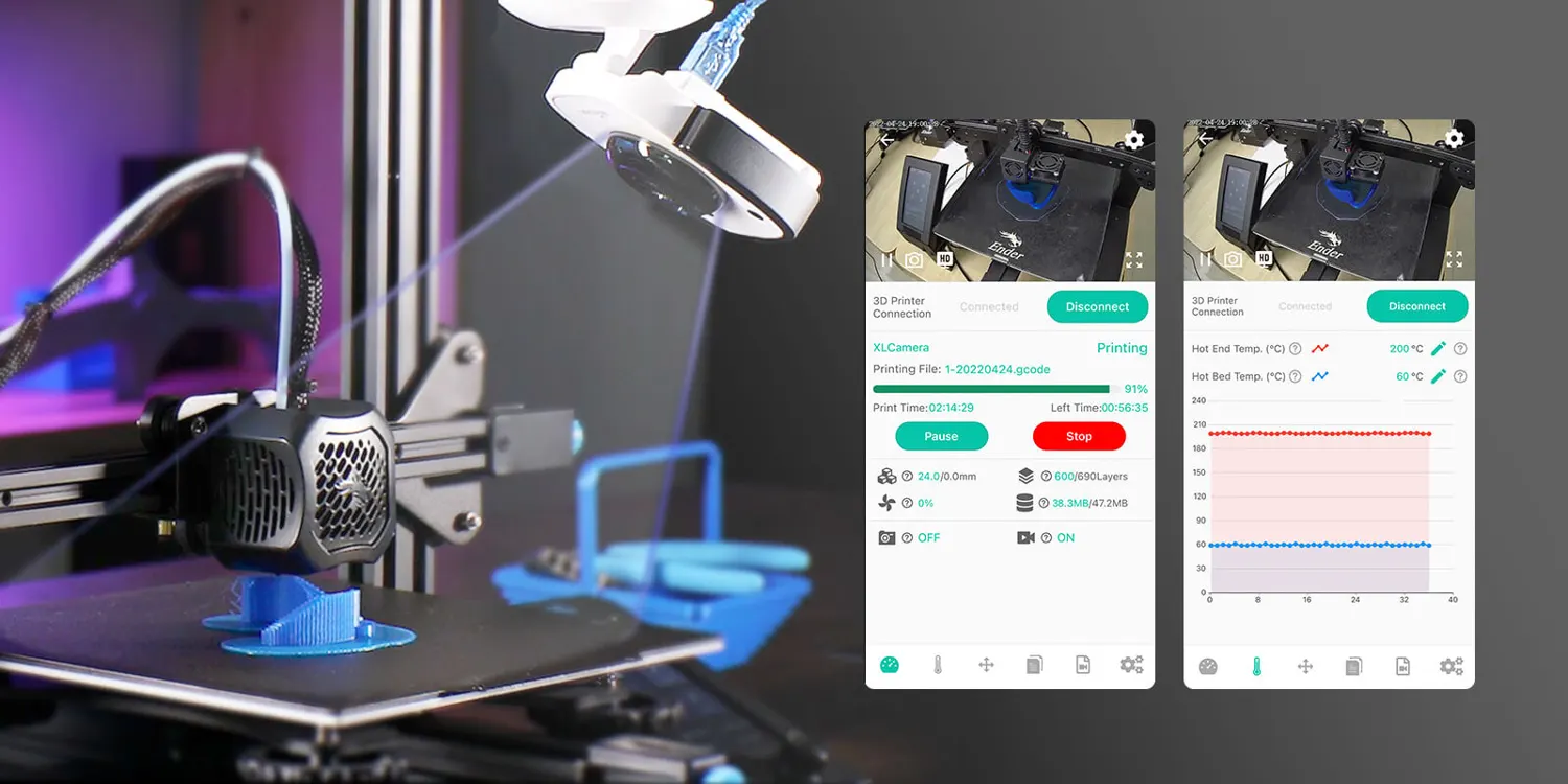 Beagle Camera Beagleprint (Camera Video Timelapse Ultima Versão Compatível com Prusa, Creality, Artillery, Biqu, Anet e outras Impressoras 3D) - Mintion - Image 9