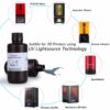 500g Resina Impressão 3D Standard LCD UV Grey - Elegoo Mars