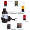 500g Resina Impressão 3D Standard LCD UV Black - Elegoo Mars
