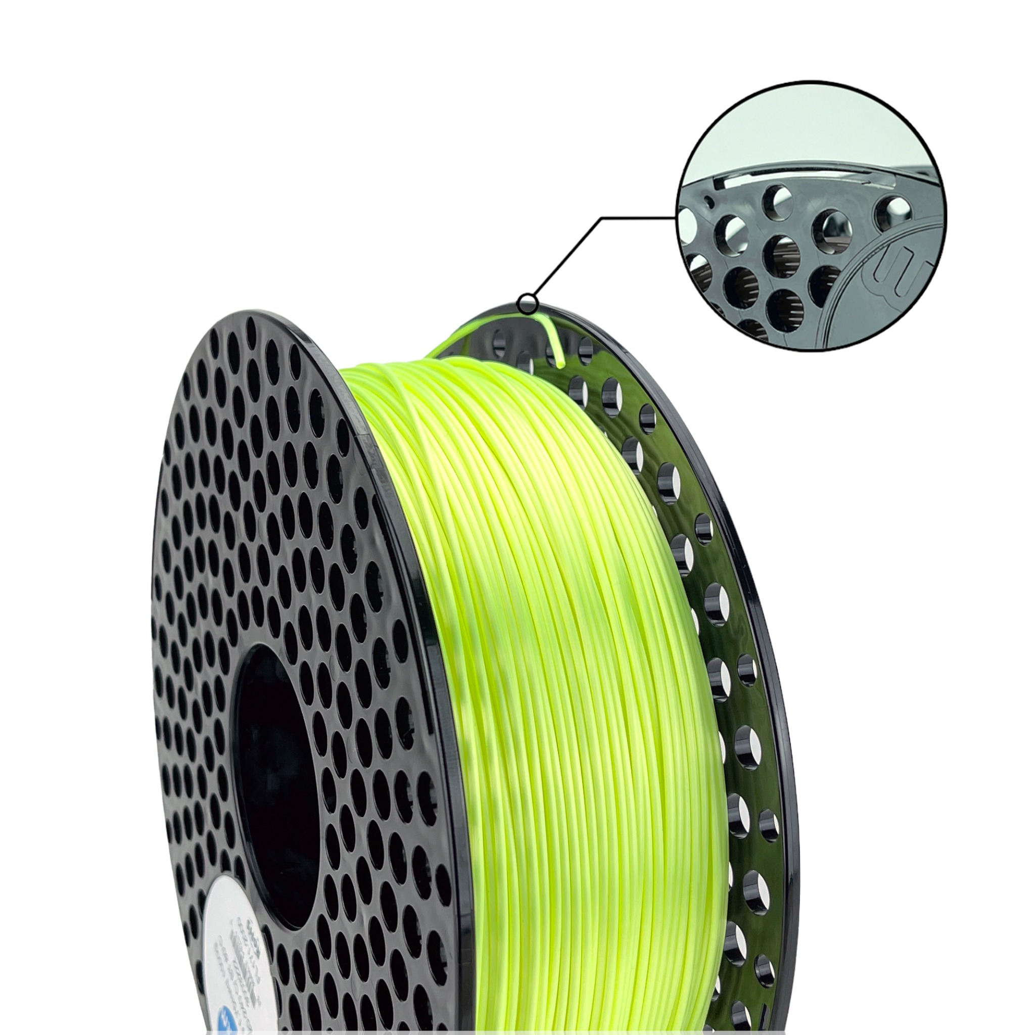 PLA 50g (Amostra) Silk Lime - Azurefilm - Image 2