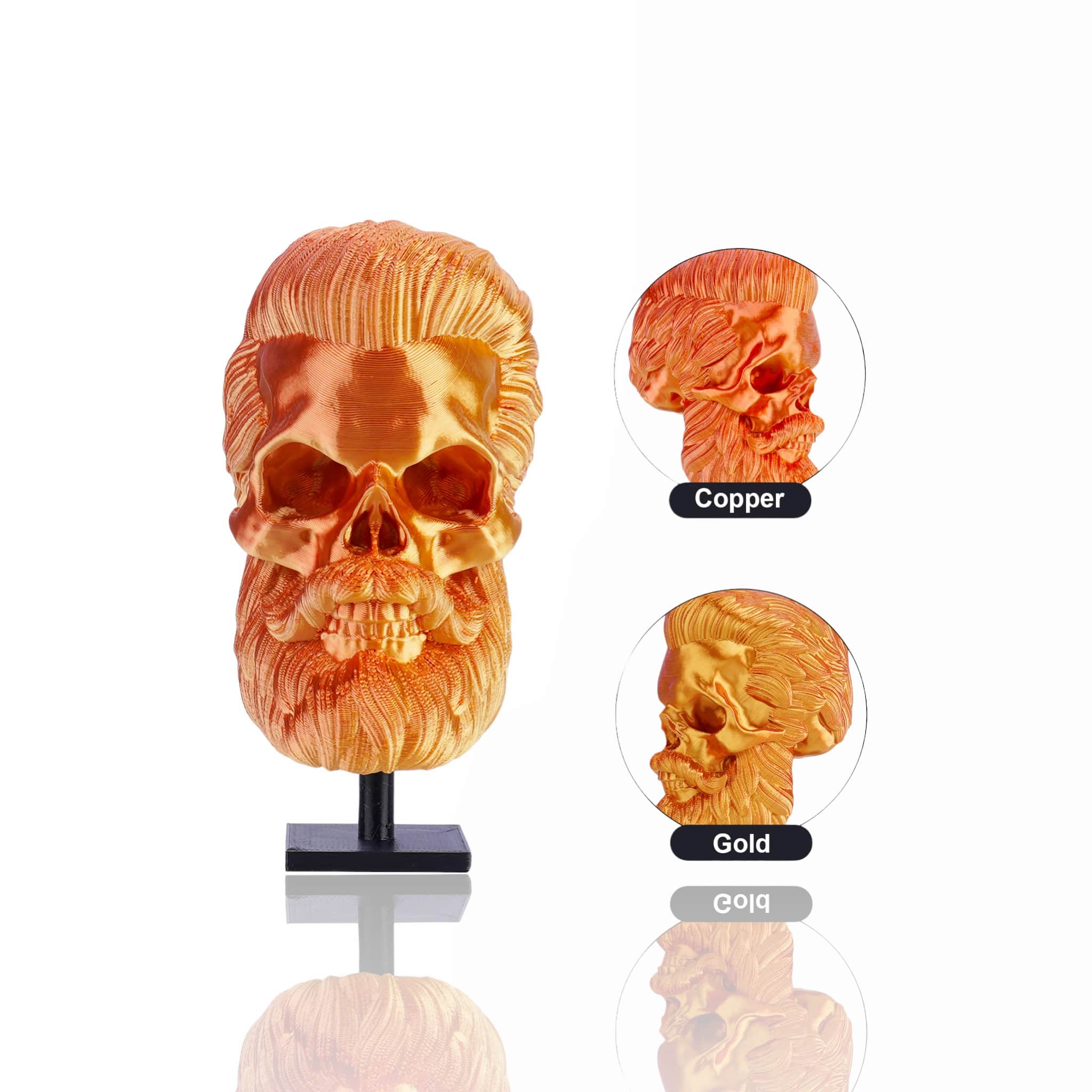 PLA Silk Dual-Color 1kg (Gold + Copper) - ERYONE - Image 3