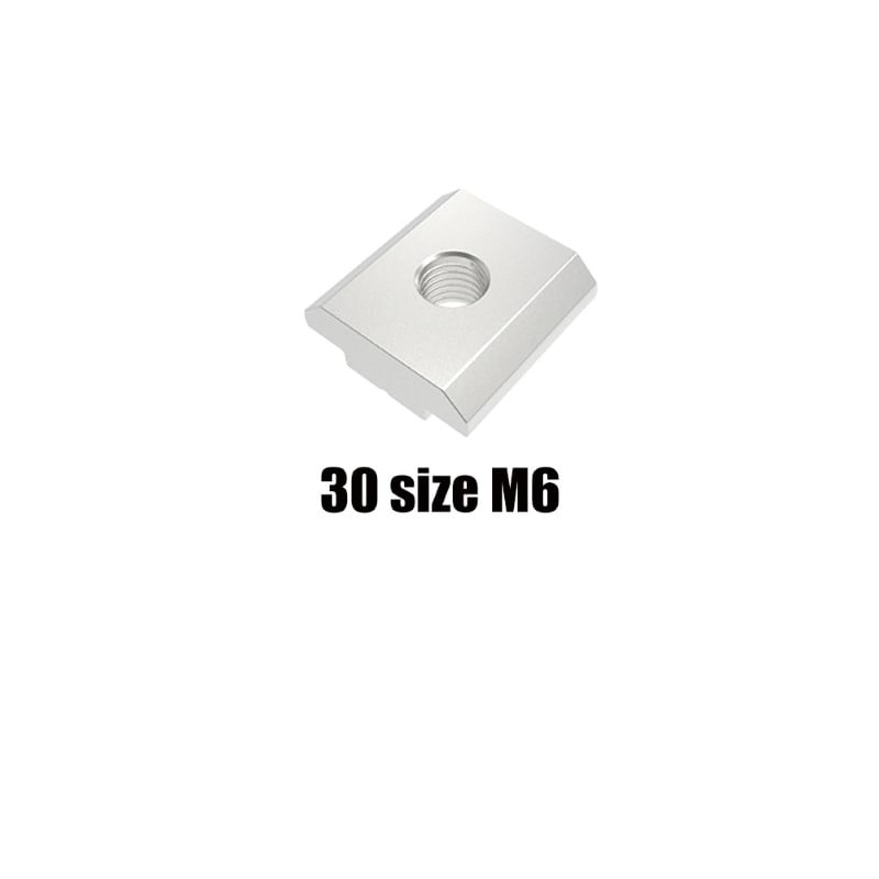 Porca Roscada em T M6 perfil 3030 T-Nut (slide nut) - AIMSOA