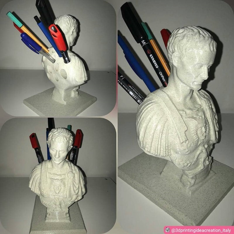 PLA 10m (Amostra) MarbleJet Light ( mármore ) - Filament PM - Image 15