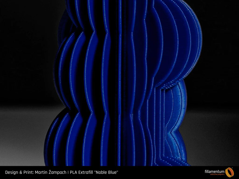 PLA 750g Extrafill Noble Blue - Fillamentum - Image 3