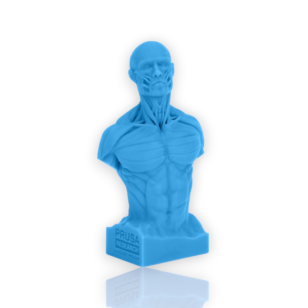 Prusament Resin 1kg Bright Cyan - Prusa Original - Image 2