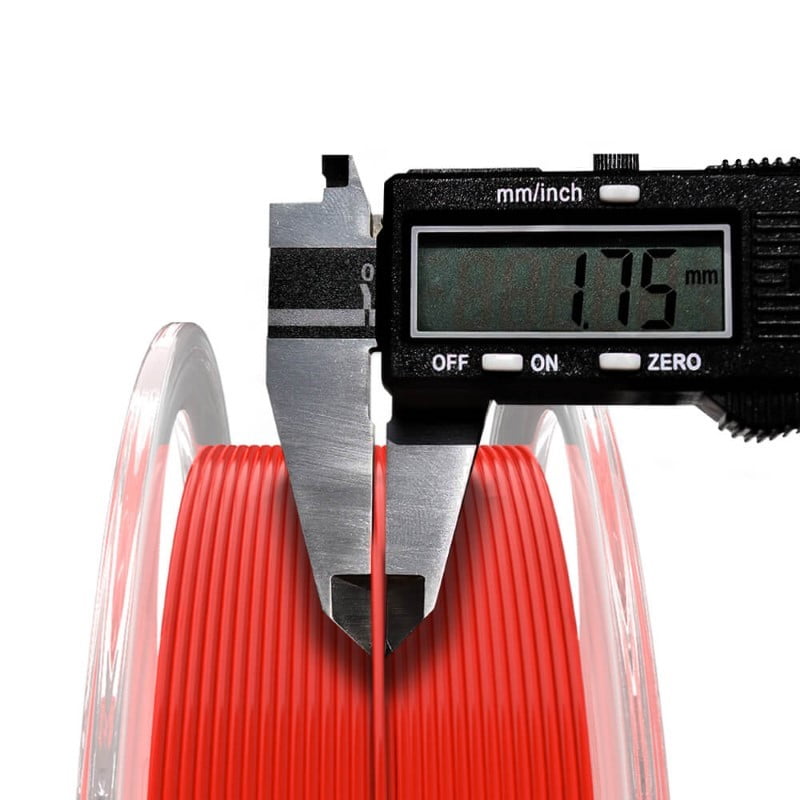 ABS+ Plus 50g (Amostra) Red - Azurefilm - Image 2