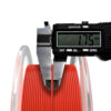 PLA 50g (Amostra) Neon Red - Azurefilm