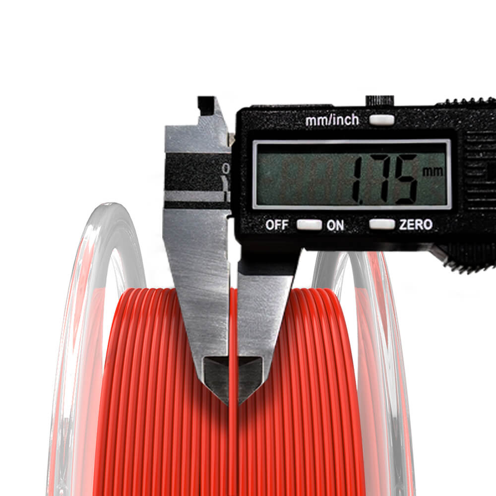 PLA 50g (Amostra) Neon Red - Azurefilm - Image 4