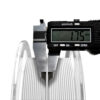 PLA 10m (AMOSTRA) Litho White (Para Litofania) - Azurefilm