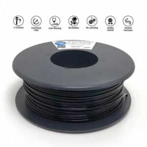 TPU 50g (Amostra) Flexible Filament Hardness 85A Black - Azurefilm