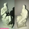 PLA 10m (Amostra) MarbleJet Light ( mármore ) - Filament PM
