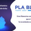 Smartfil PLA BLUE GLOW M 750g Brilha no Escuro - Smart Materials 3D