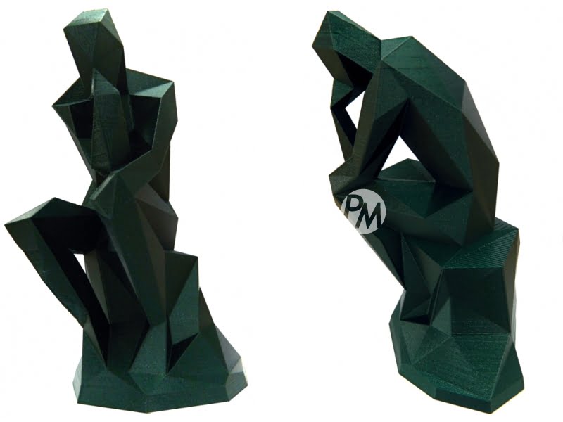 PLA 10m (Amostra) Metalic Green - Filament PM - Image 17