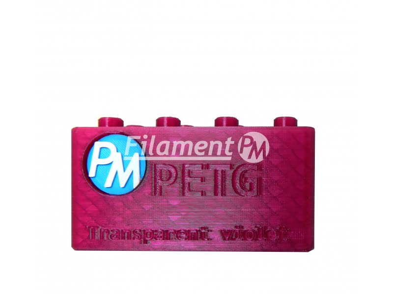 PETG 1kg Transparent Violet - Filament PM - Image 13