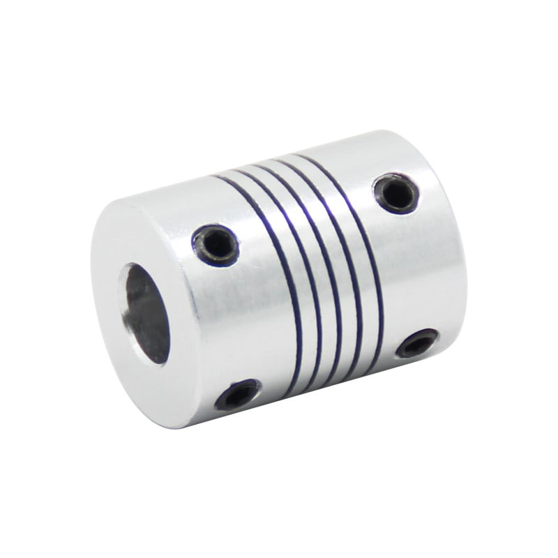 União Elástica Acoplador Flexível  6mm 10mm Alumínio ( Flexible coupling 6mmX10mmx25mm ) - AIMSOAR
