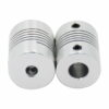 União Elástica Acoplador Flexível  6mm 10mm Alumínio ( Flexible coupling 6mmX10mmx25mm ) - AIMSOAR