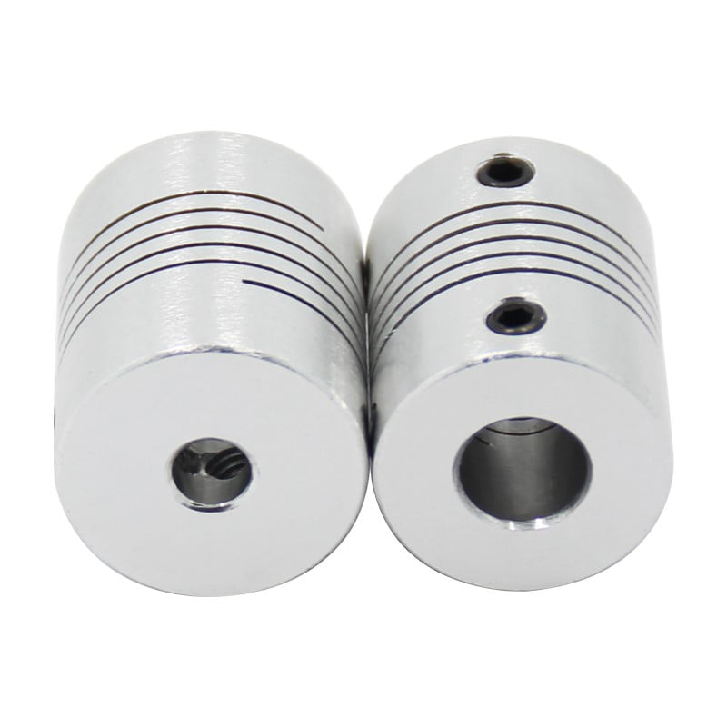 União Elástica Acoplador Flexível  6mm 10mm Alumínio ( Flexible coupling 6mmX10mmx25mm ) - AIMSOAR - Image 4