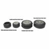 Rolamento 625zz 5mm Revestidos para T/V-Slot D-Type POM (roda Pulley wheel compatível com Creality, ANET e outras marcas) - AIMSOAR