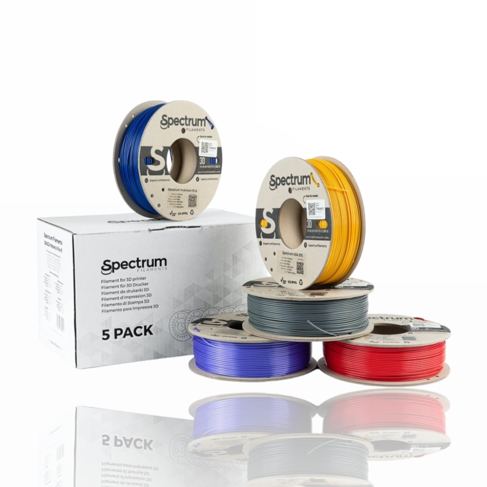 5PACK (5x 0,25kg) Material Mix #1 - Spectrum Filaments - Image 2