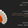 Filaflex TPE 60A PRO 500g White ( Filamento 3D mais elástico e fléxivel do mercado ) - RECREUS