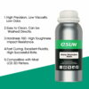 500g Resina Impressão 3D LCD UV 405nm Black Preta ( Lavável em Água ) - ESUN