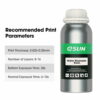 500g Resina Impressão 3D LCD UV 405nm Black Preta ( Lavável em Água ) - ESUN