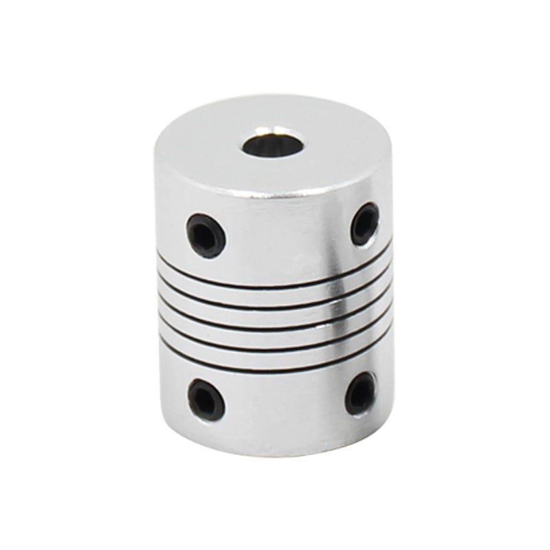 União Elástica Acoplador Flexível  6mm 10mm Alumínio ( Flexible coupling 6mmX10mmx25mm ) - AIMSOAR - Image 2