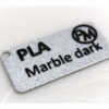 PLA 10m (Amostra) MarbleJet Dark ( mármore ) - Filament PM