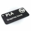 PLA 10m (Amostra) Graphite Black ( Glitter ) - Filament PM