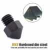 0.4mm B-SERIES PREMIUM Aço Endurecido Hardened Steel Nozzle MK8  - AIMSOAR