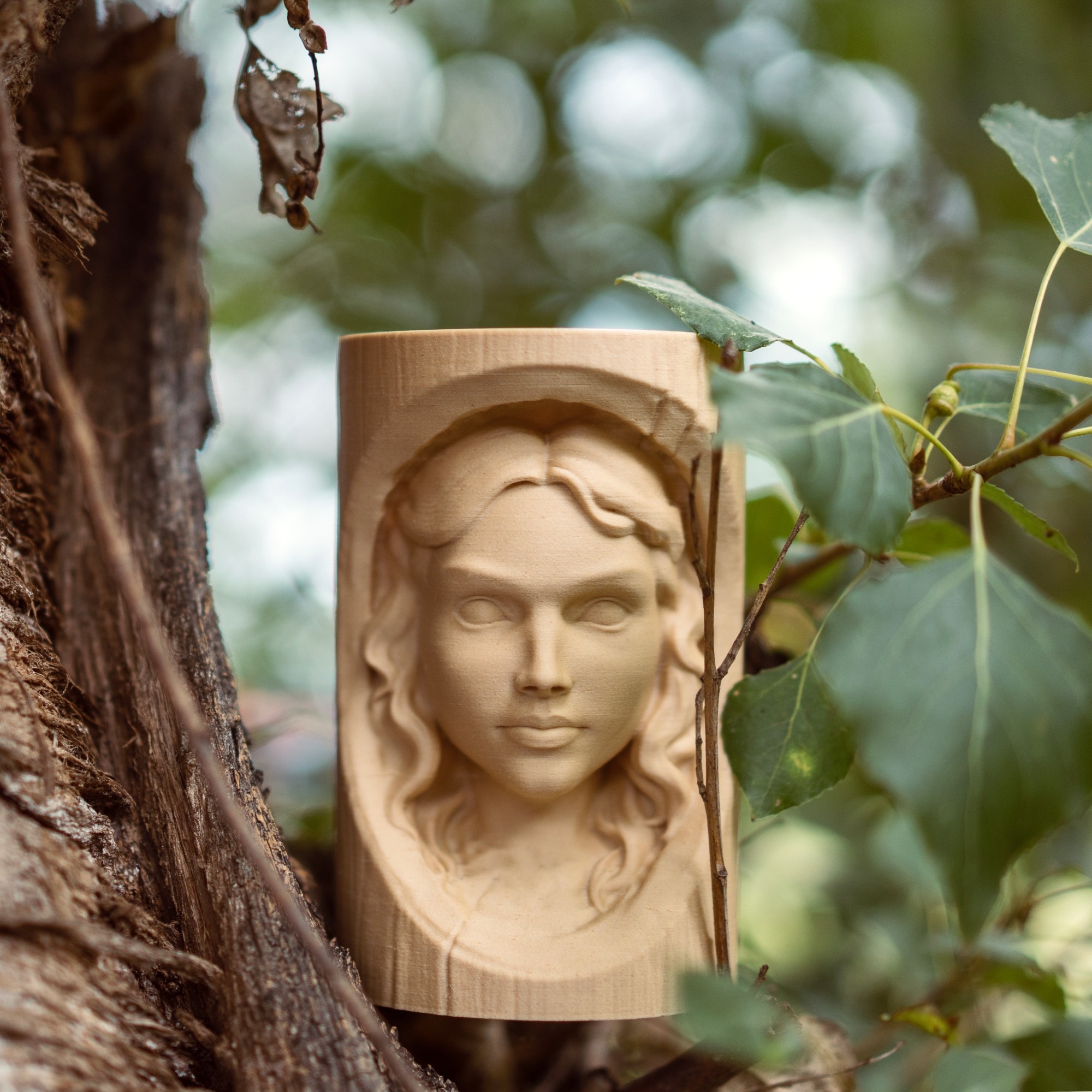 PLA 1kg Prusament Woodfill Linden Light - Prusa Original - Image 3