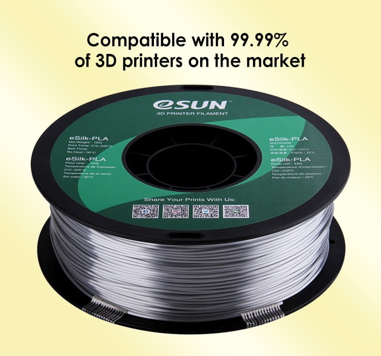 eSILK PLA Silk 1kg Metal Gold - ESUN - Image 13