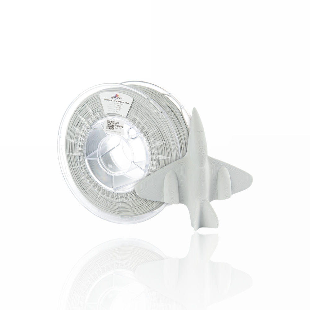 Light Weight PLA 750g Light Grey - Spectrum Filaments
